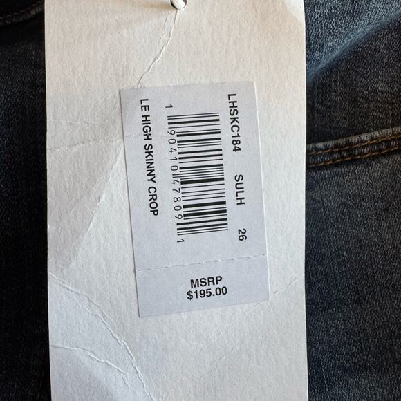 NWT Frame Le High Waist Skinny Cropped Jeans - Picture 7 of 8